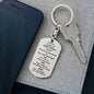 Daily Reminder Keychain