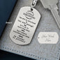 Daily Reminder Keychain
