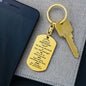 Daily Reminder Keychain