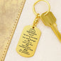 Daily Reminder Keychain