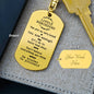 Daily Reminder Keychain