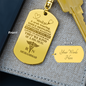 Order from Rayleen - Back Engrave: Love Mom & Dad H
