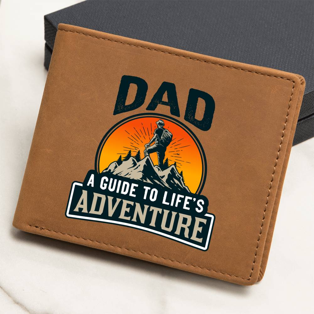 Leather wallet hot sale for dad