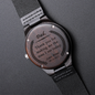 Dad, Thank You - Engraved Wooden Watch for Dad