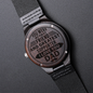 You Were My First Friend - Engraved Wooden Watch for Dad