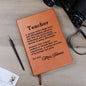 Teacher Appreciation Journal