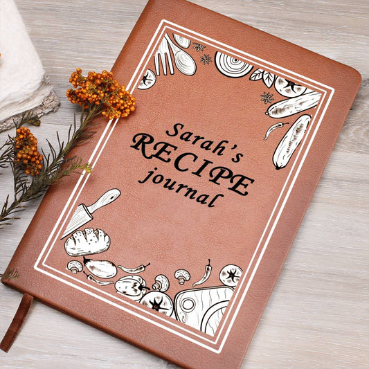 personalized recipe journal