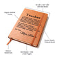 Teacher Appreciation Journal