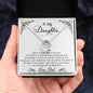 Eternal Bond: Dad to Daughter Gift Necklace