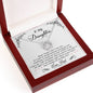 Eternal Bond: Dad to Daughter Gift Necklace