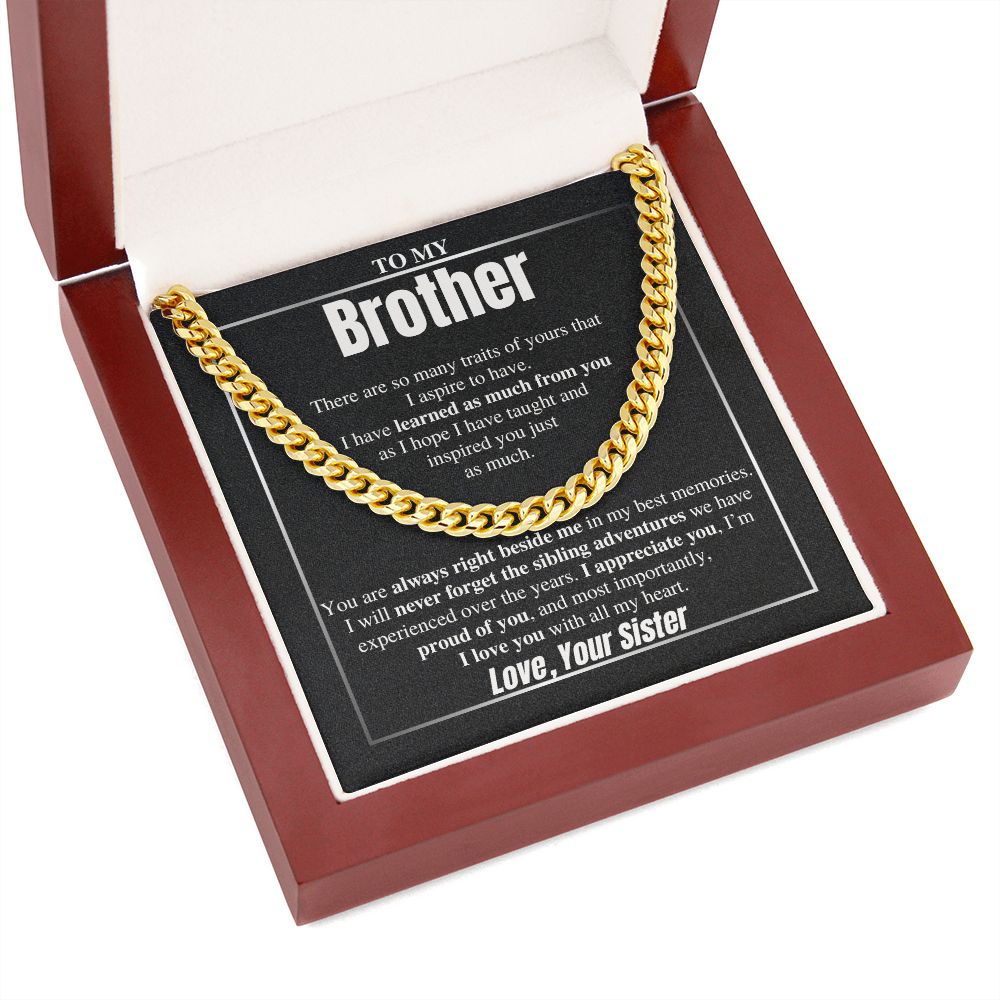 Gift For Younger Brother - From Sister