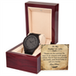 Wooden Watch for Father-in-Law – Gift from Bride