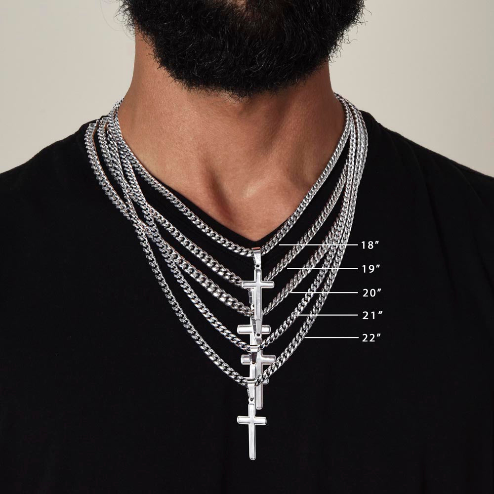 Police Cross Necklace