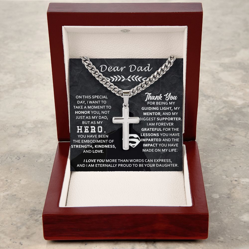 cross necklace for men