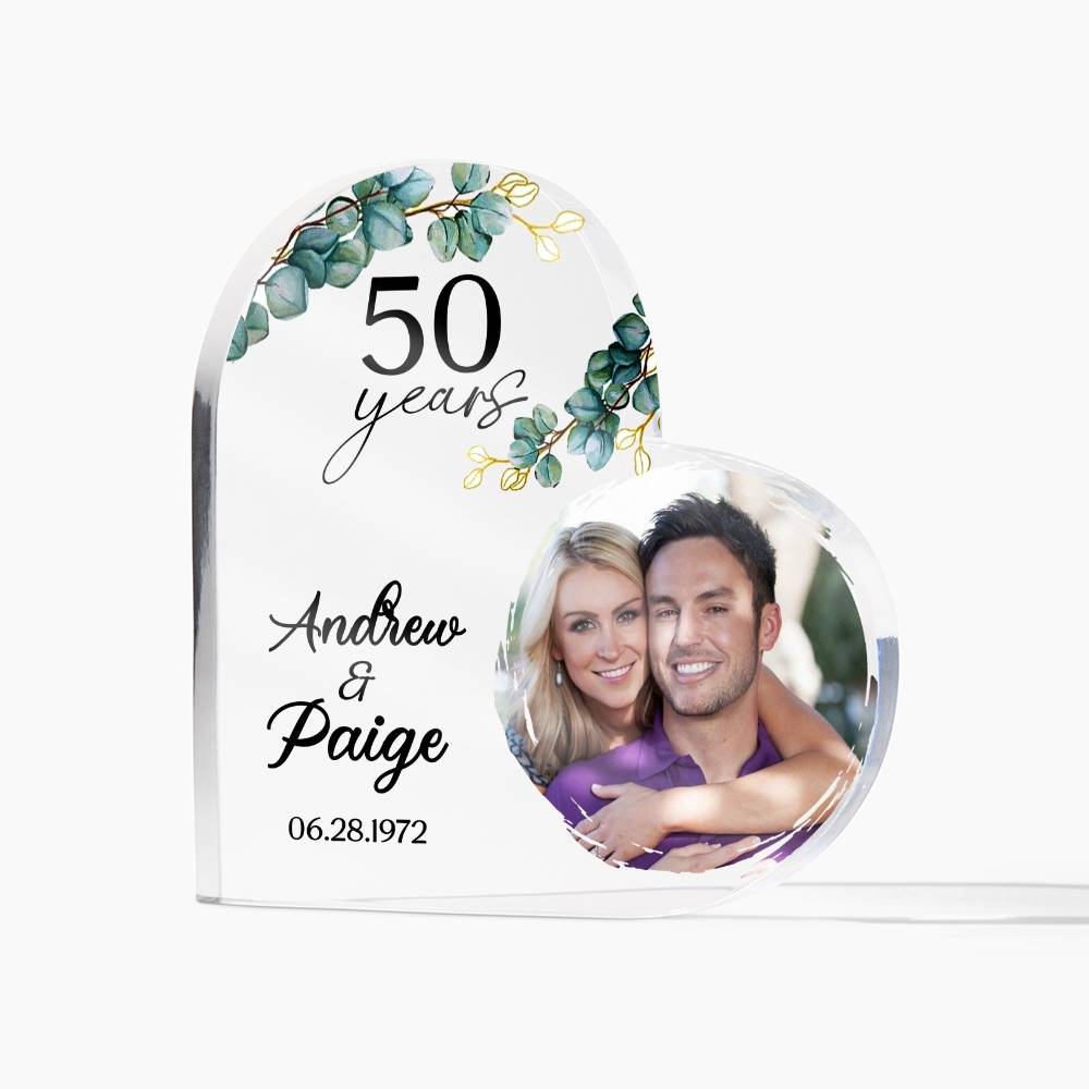 Anniversary Gift - Personalized Picture Frame