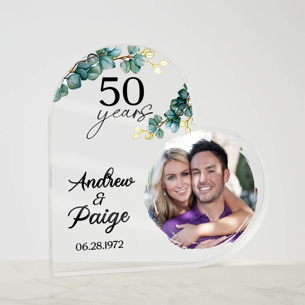 Anniversary Gift - Personalized Picture Frame