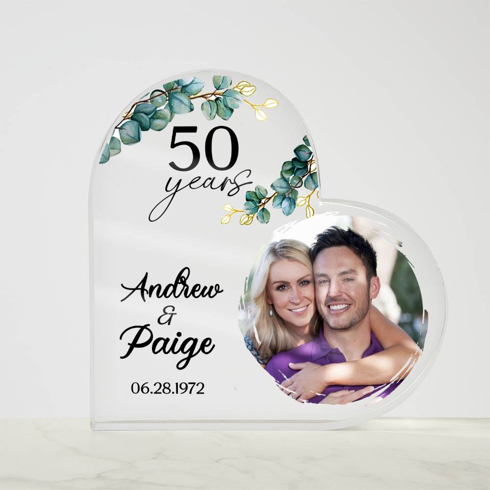 Anniversary Gift - Personalized Picture Frame