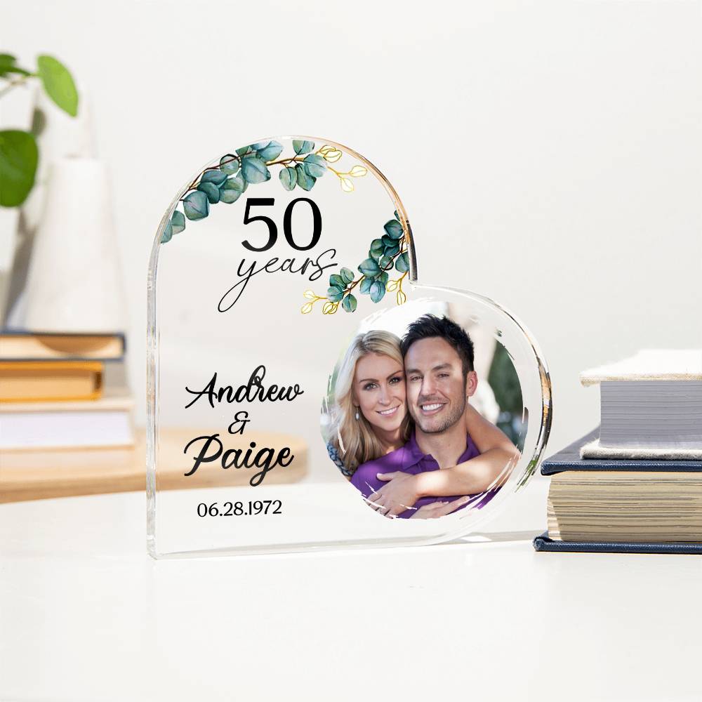 Anniversary Gift - Personalized Picture Frame