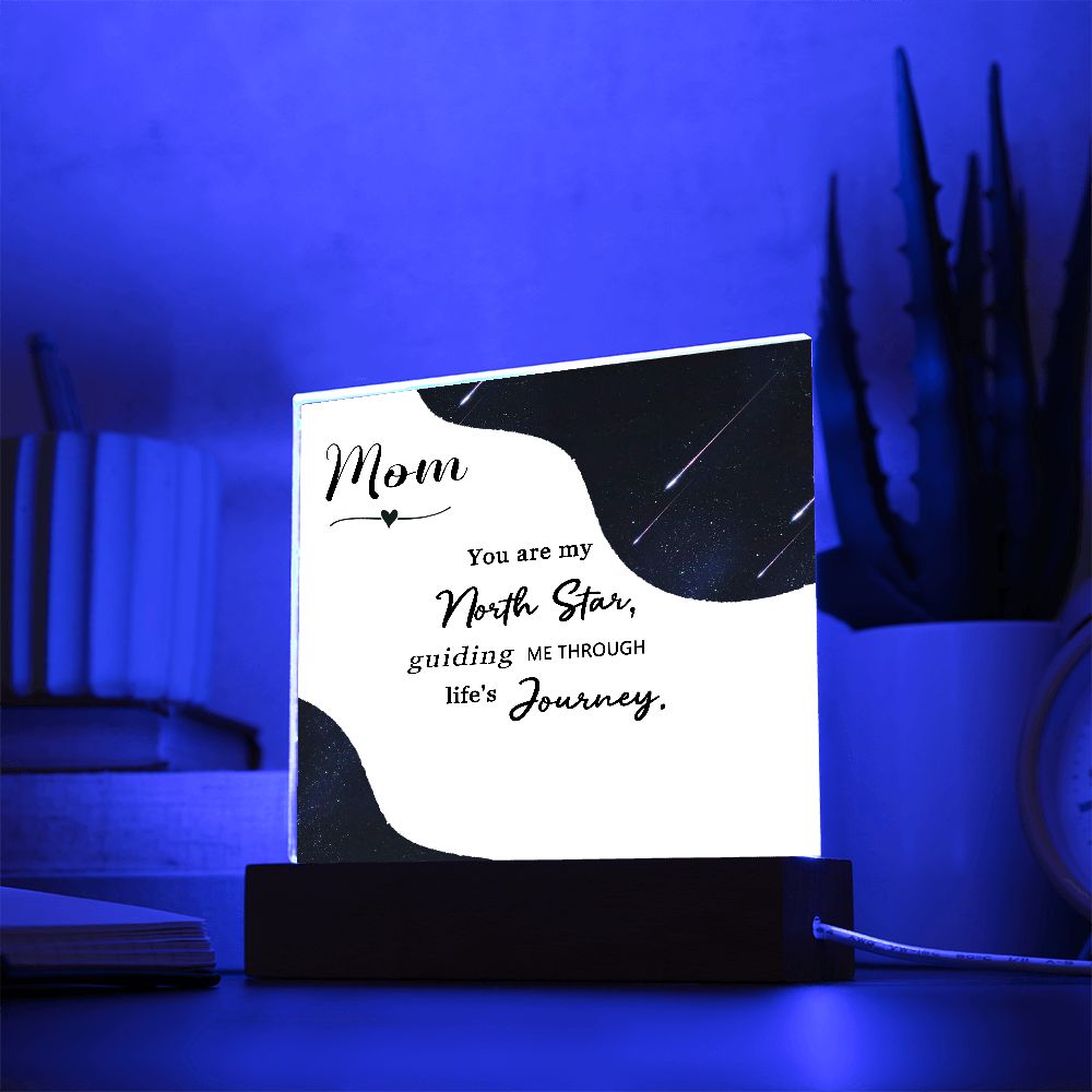 LED acrylic plaque gift