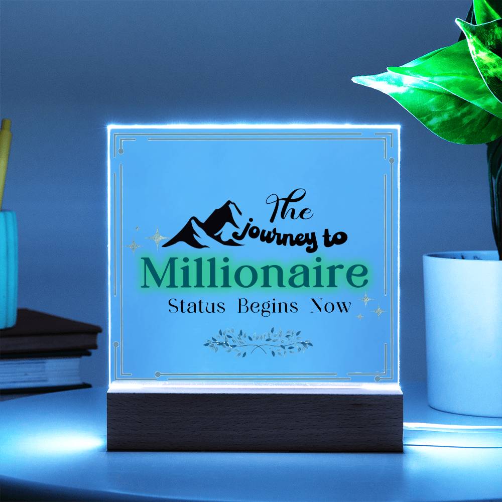 The Journey to Millionaire Status Begins Now