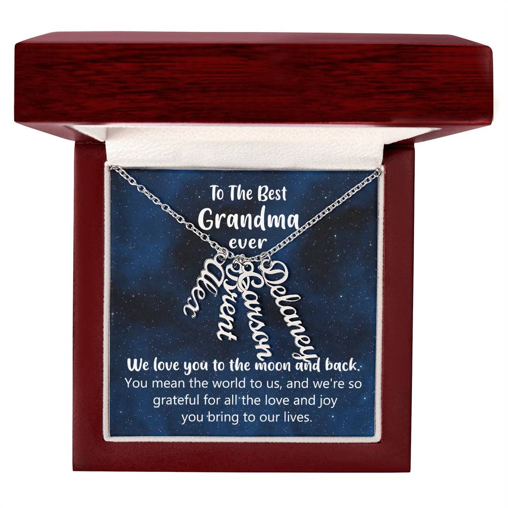 To The Best Grandma - We Love You To The Moon And Back
