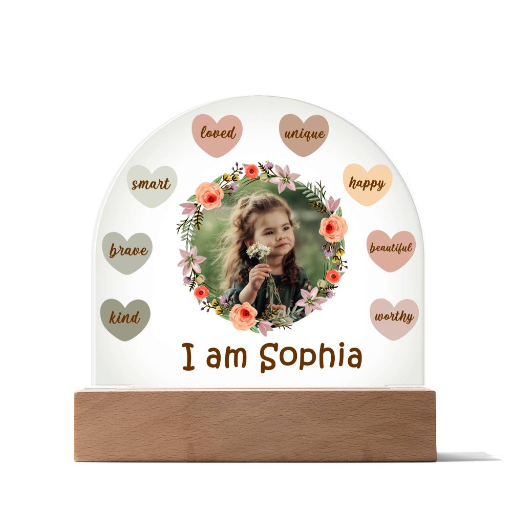 Framing Happiness - Personalized Kids Positive Affirmation