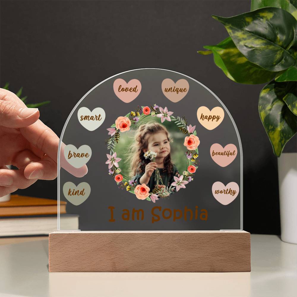 Framing Happiness - Personalized Kids Positive Affirmation