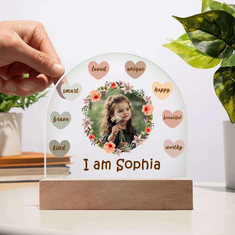 Framing Happiness - Personalized Kids Positive Affirmation