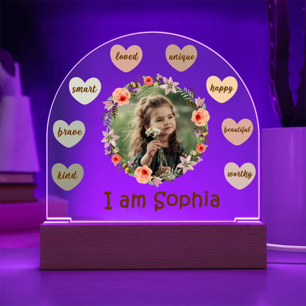 Framing Happiness - Personalized Kids Positive Affirmation