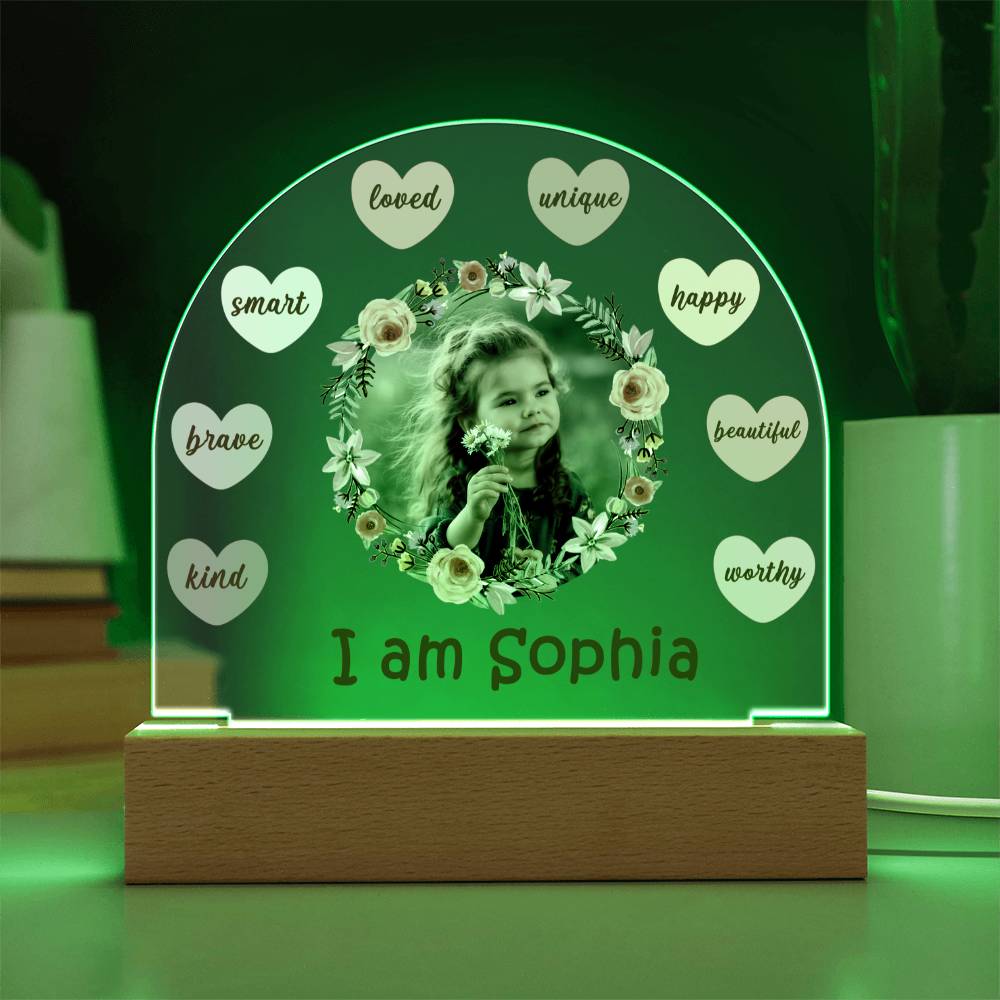 Framing Happiness - Personalized Kids Positive Affirmation