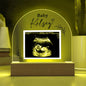 Personalized Pregnancy Announcement Sign