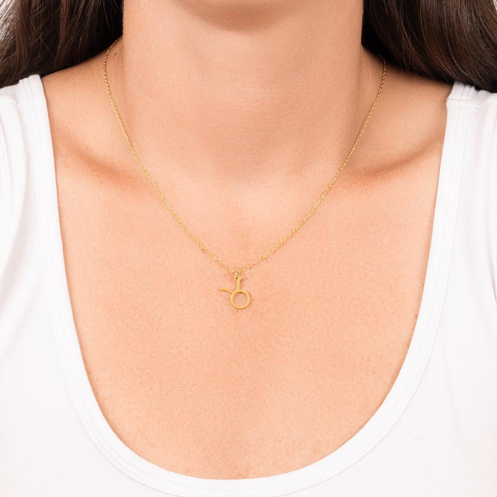 Taurus - Zodiac Sign Necklace