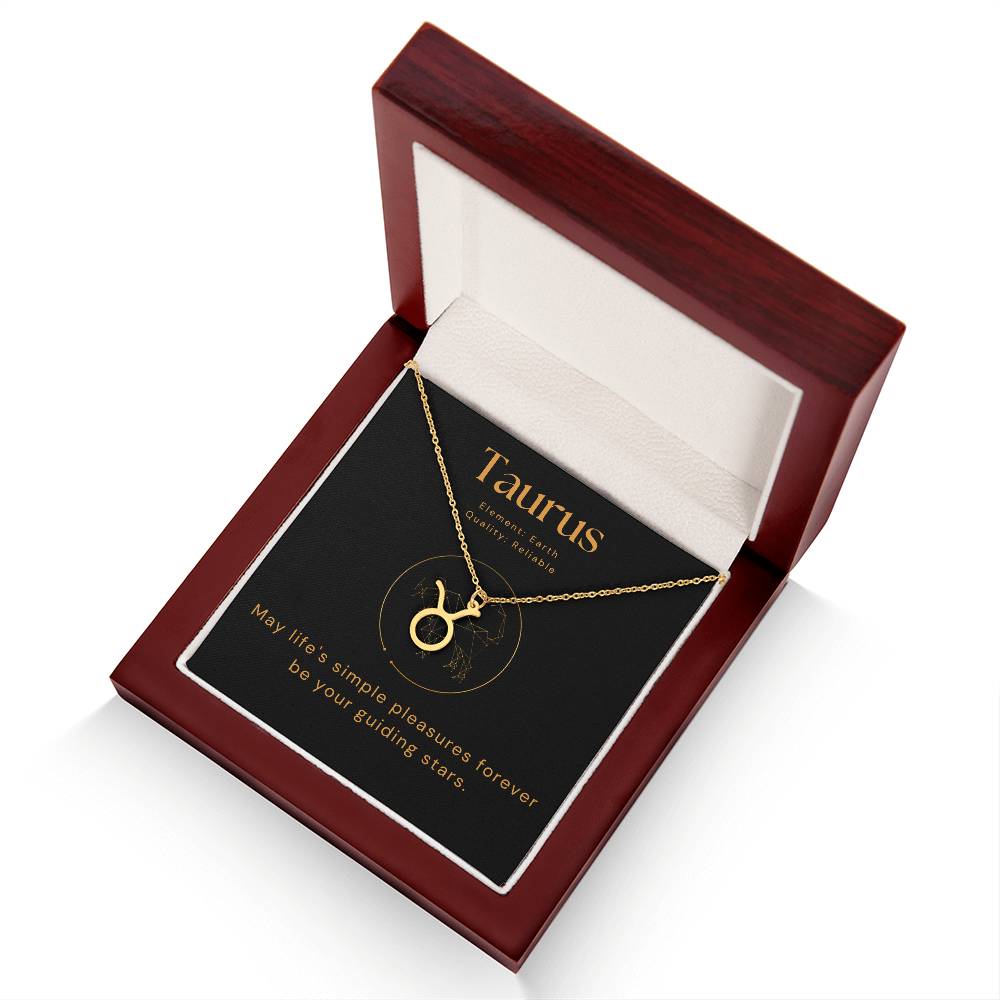Taurus - Zodiac Sign Necklace