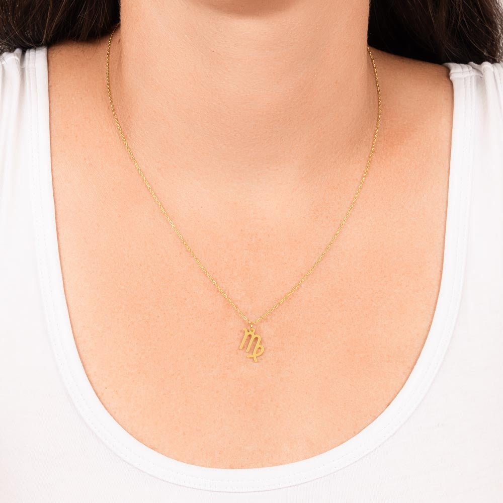 Virgo - Zodiac Sign Necklace