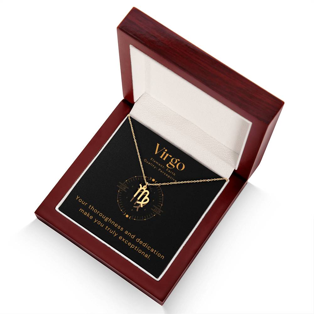 Virgo - Zodiac Sign Necklace