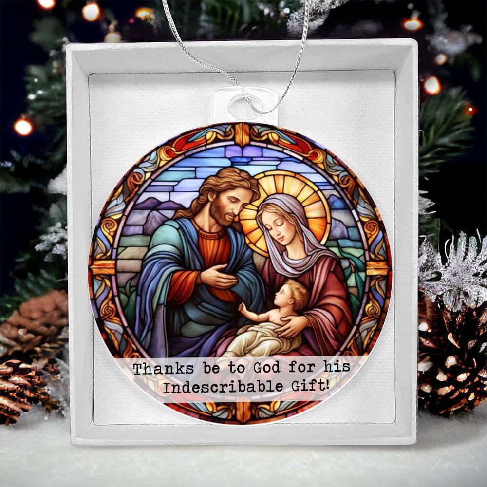 Thanks Be To God Ornament