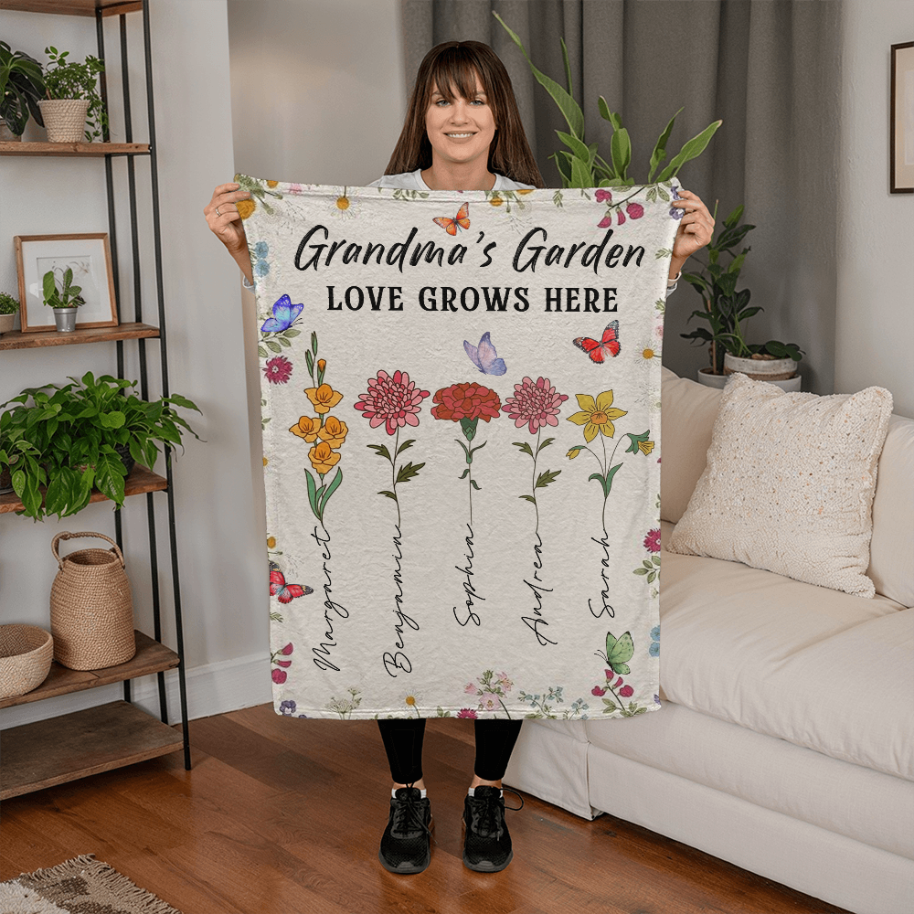 Grandmas Garden Blanket