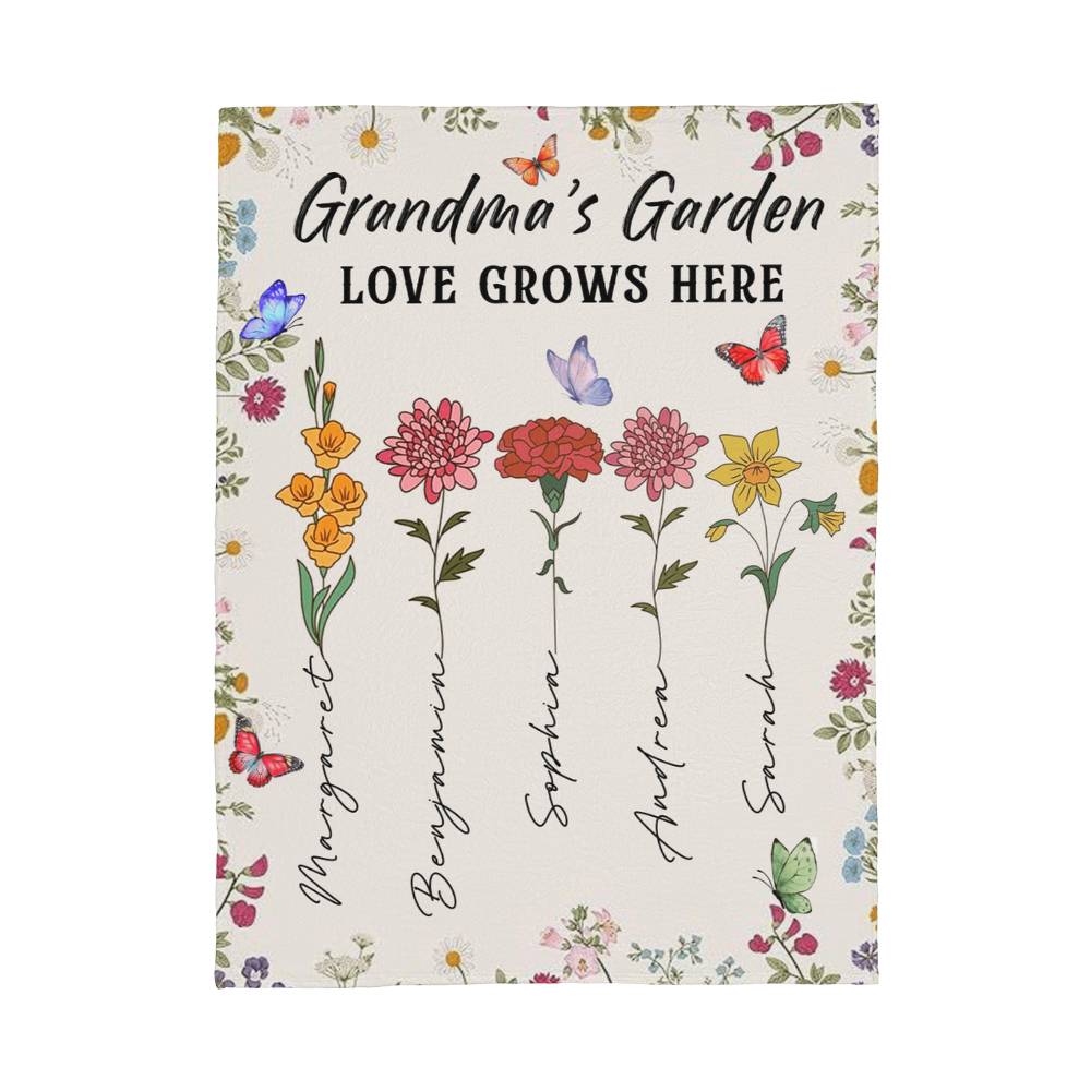 Grandmas Garden Blanket