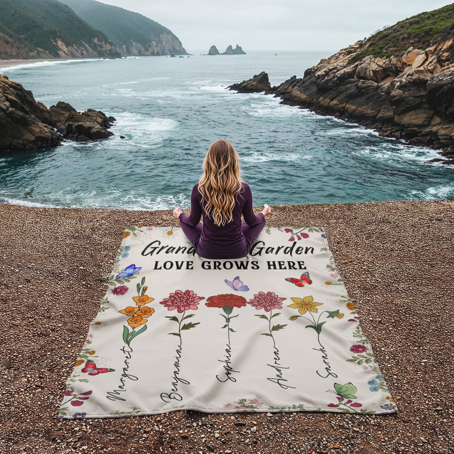 Grandmas Garden Blanket
