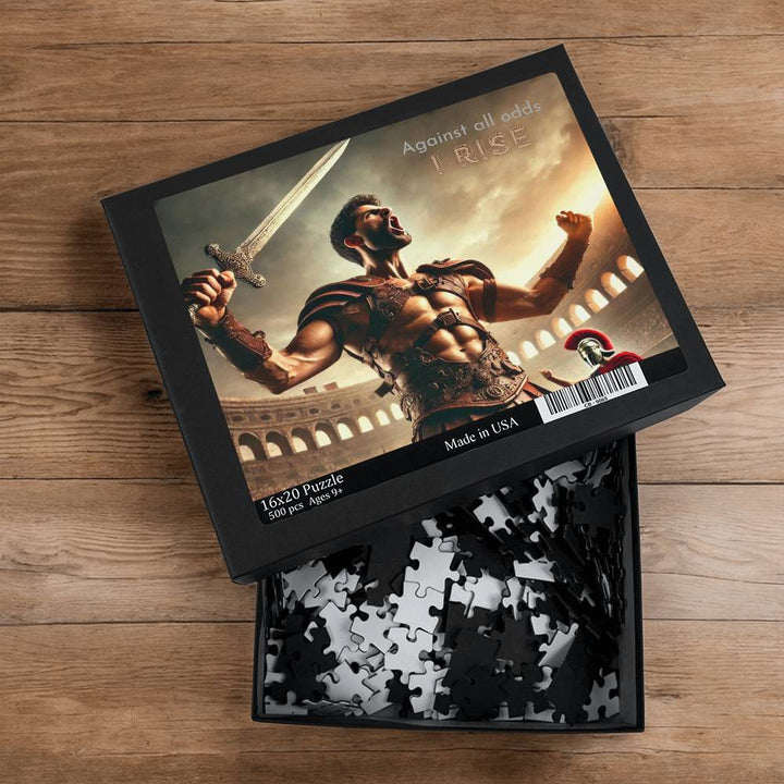 Gladiator Warrior Puzzle Against All Odds