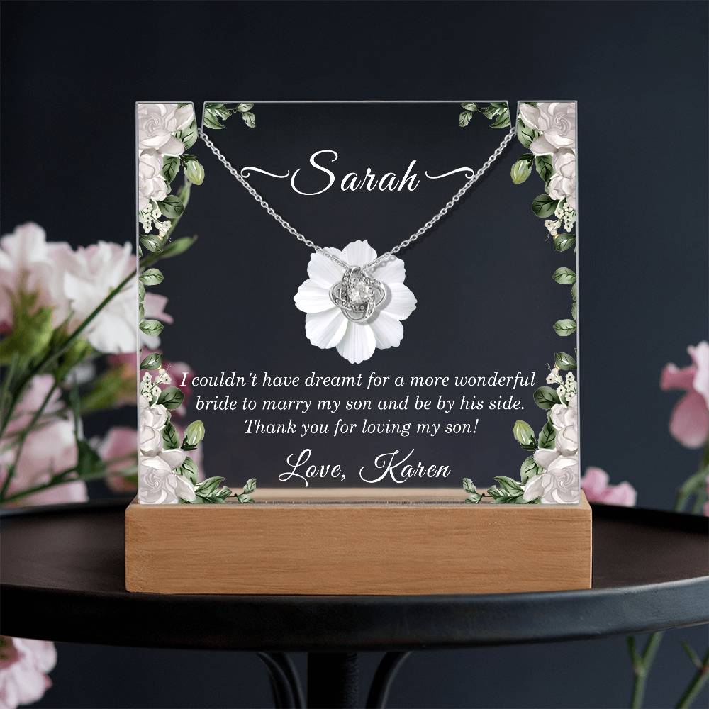 Daughter In Law Necklace Gift