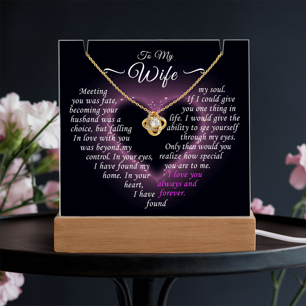 To My Wife - I Love You Always and Forever