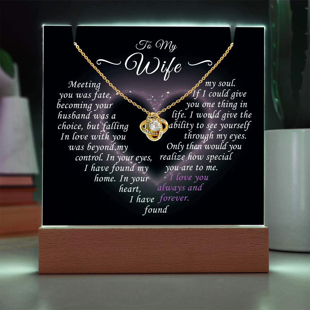 To My Wife - I Love You Always and Forever