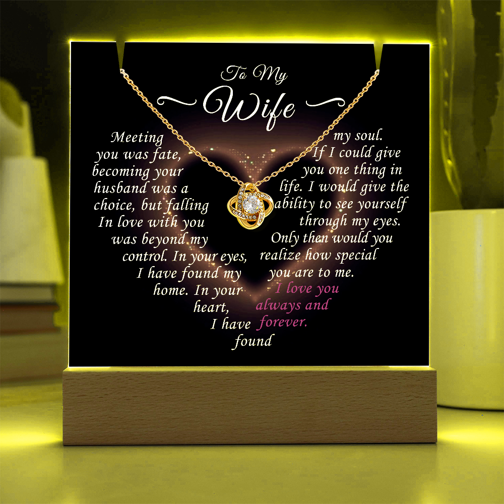 To My Wife - I Love You Always and Forever