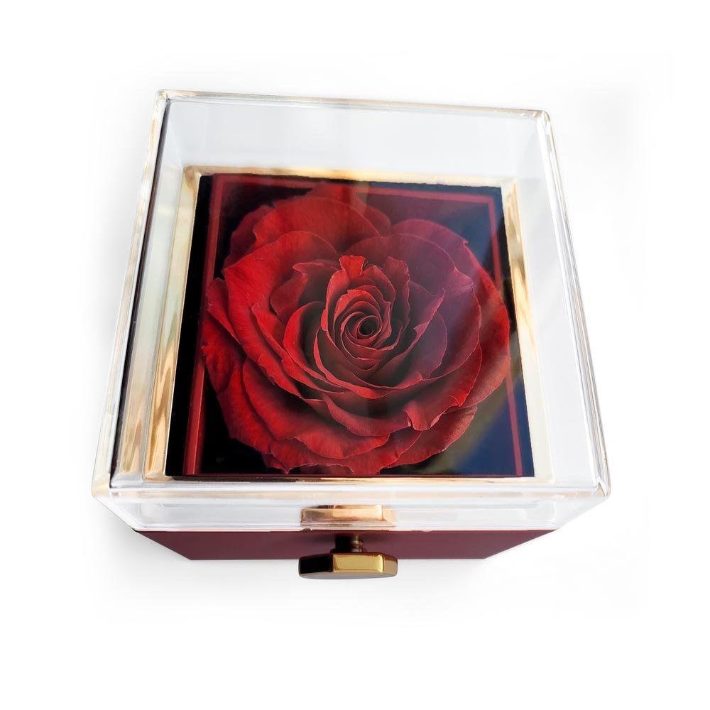 To My Amazing Mom – Love Knot Necklace in Rotating Jewelry Box