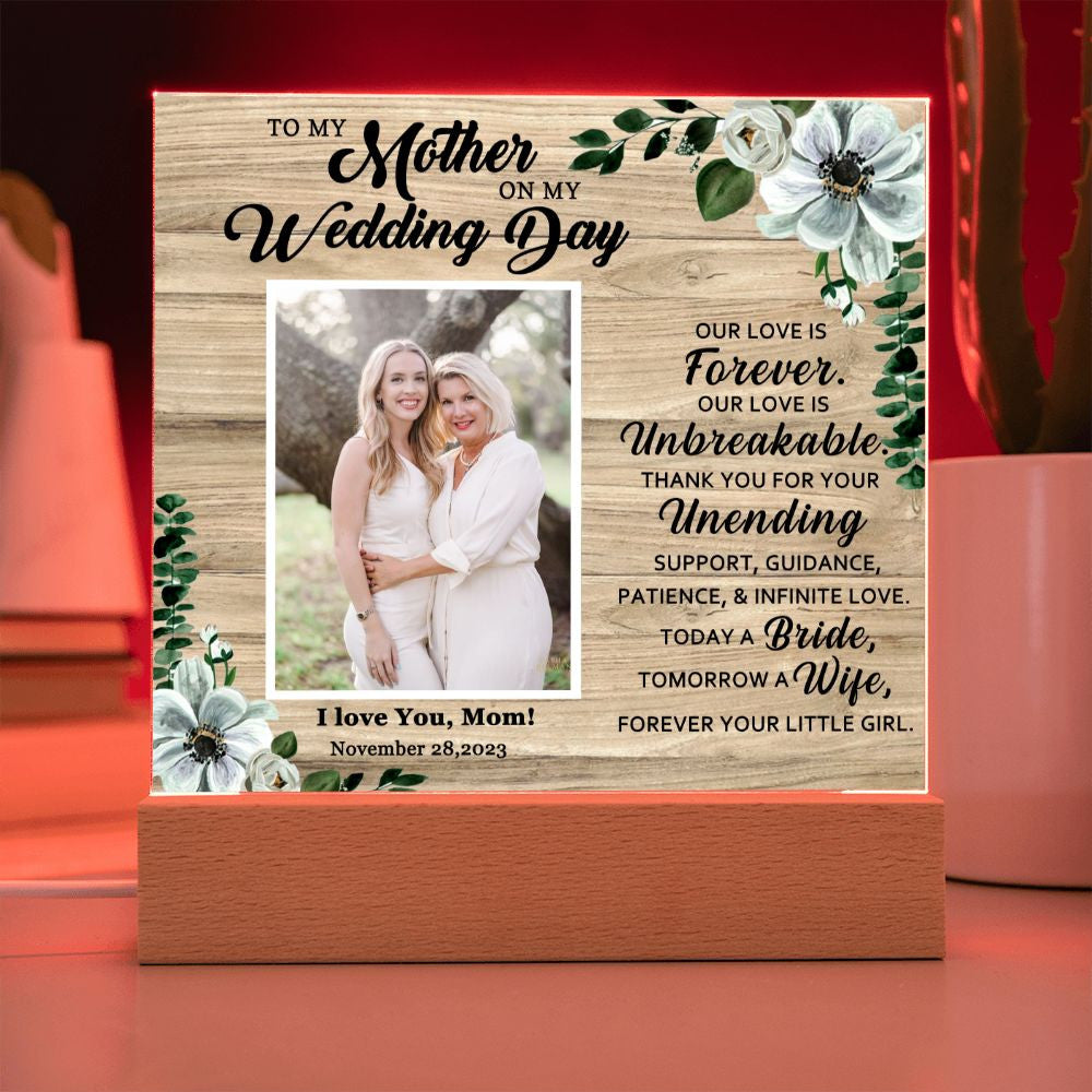 Acrylic LED plaque