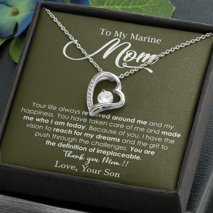 necklace for marine mom