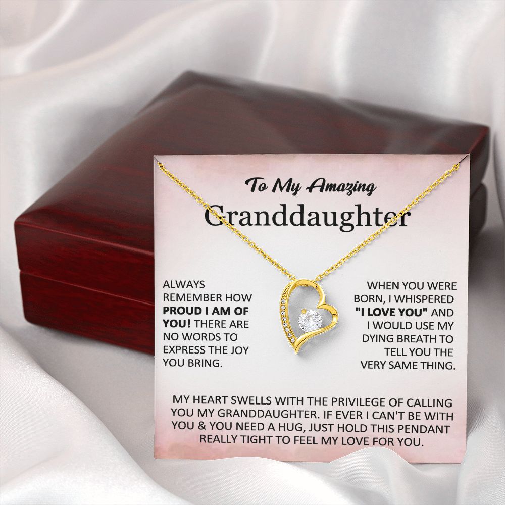 Heartfelt Message For Granddaughter
