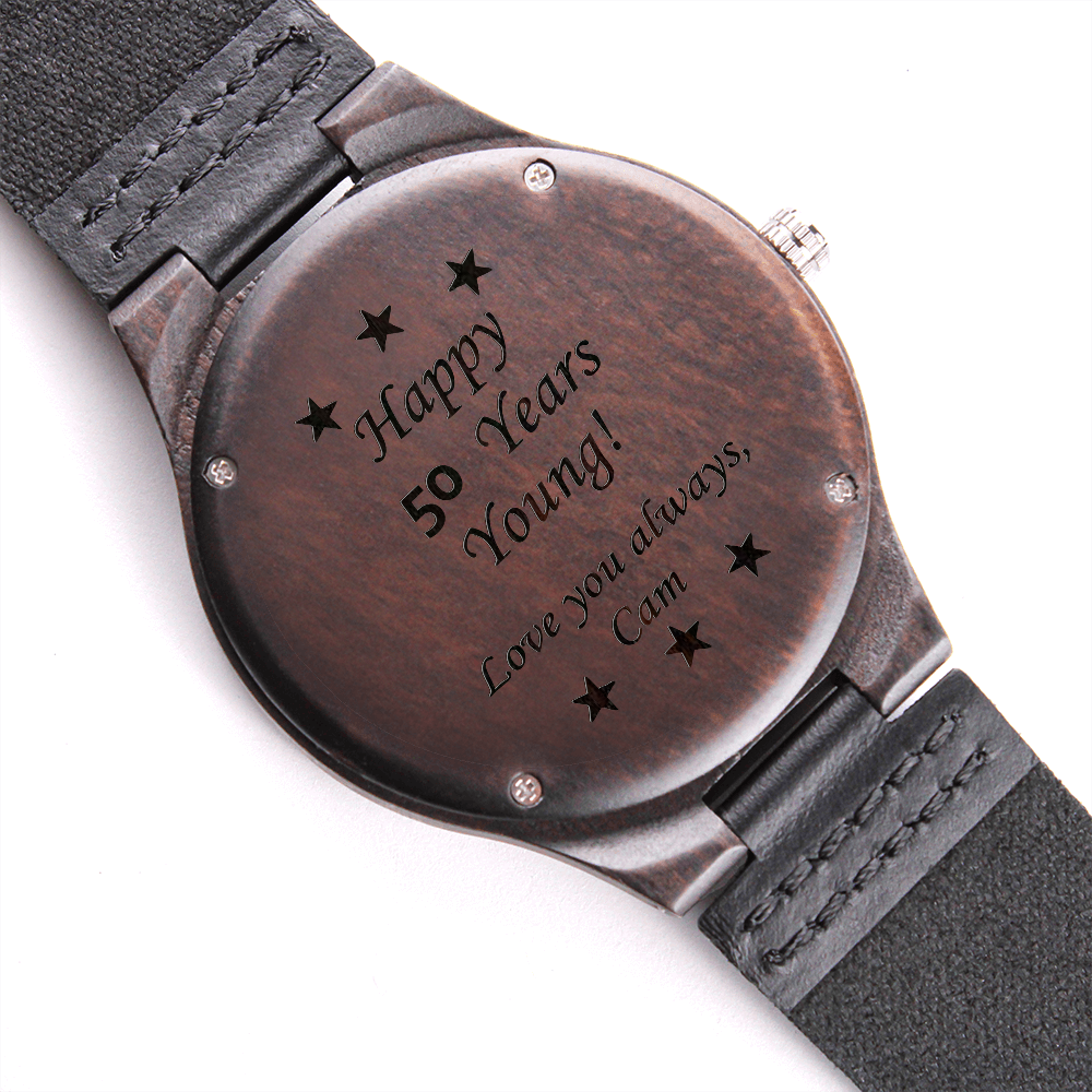 wooden watch gift