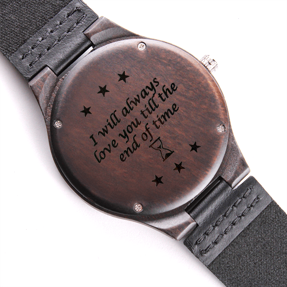 Men's Wood Watch - Gifts for Him